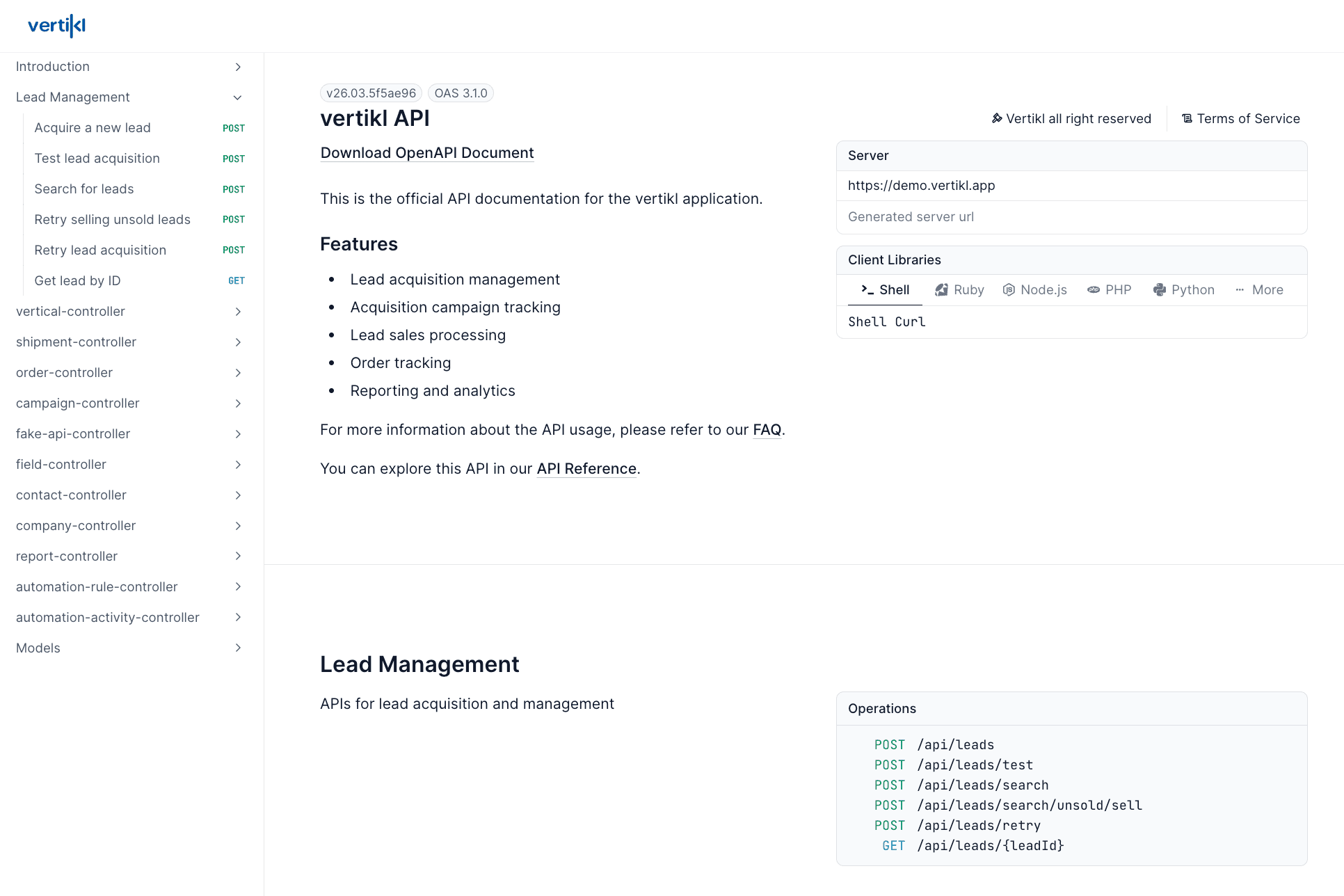 API Delivery