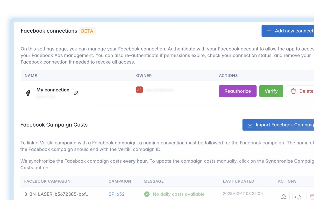 Multi-source lead management interface